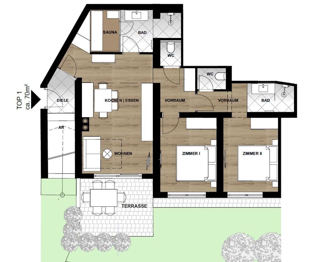Appartement Alpenrot ซังค์โยฮันน์อิมพองเกา ภายนอก รูปภาพ