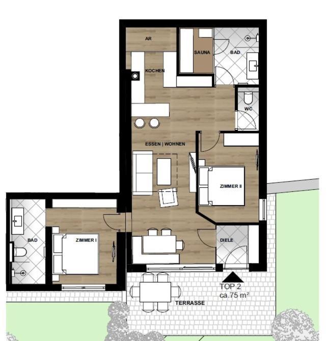 Appartement Alpenrot ซังค์โยฮันน์อิมพองเกา ภายนอก รูปภาพ